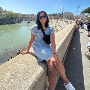 Denim Button Dress